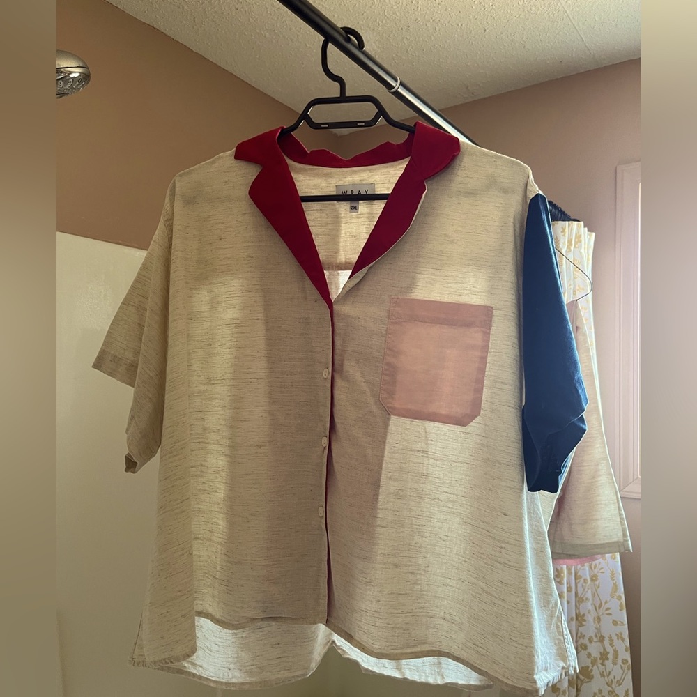 2XL Wray NYC colour blocked lounge set